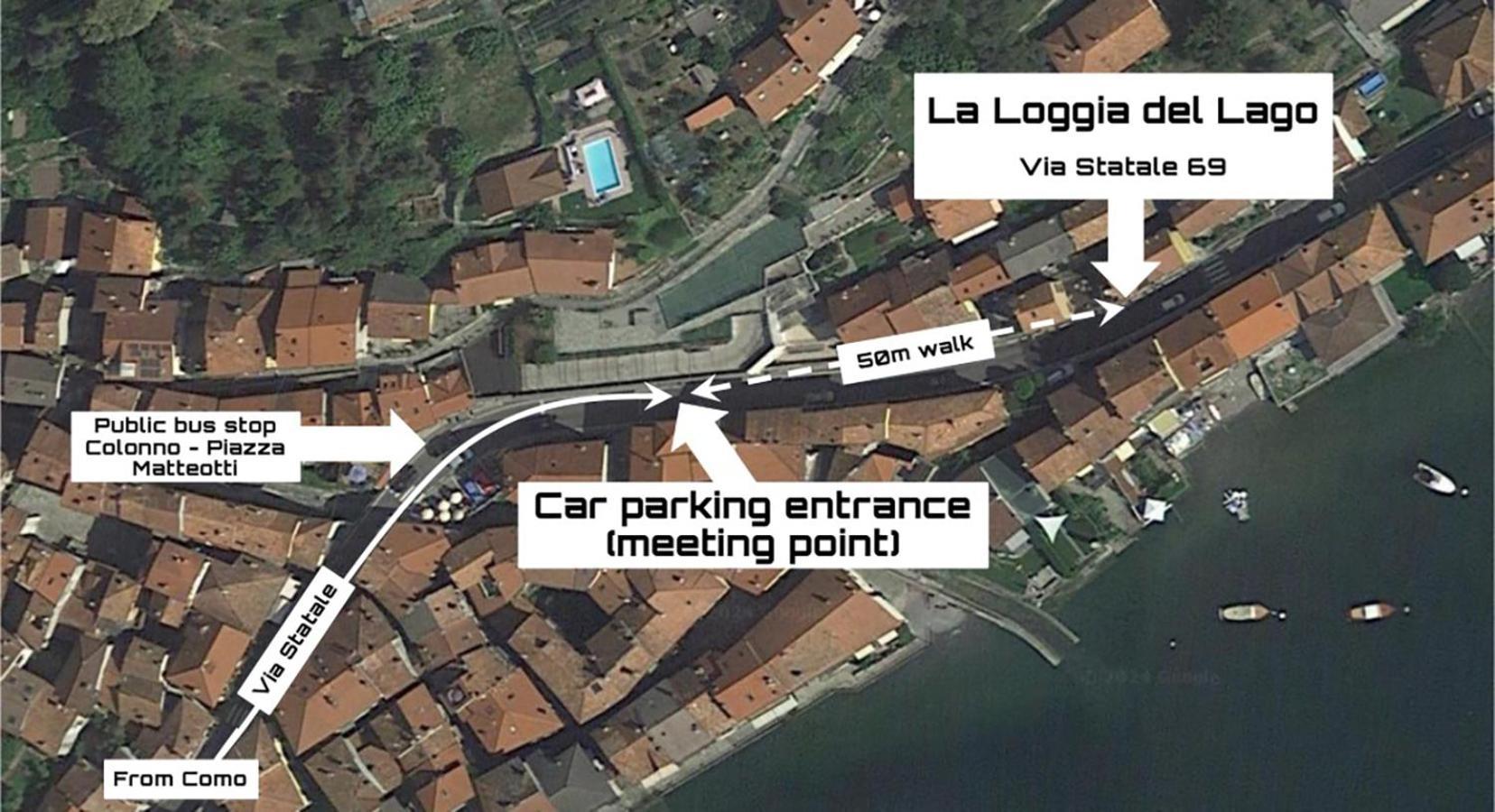 La Loggia Del Lago Colonno Exterior foto